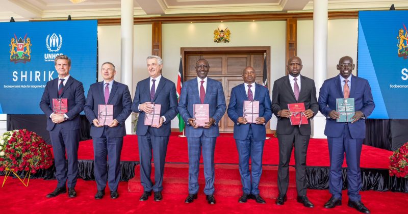 Ruto unveils plan to transform refugee camps into integrated settlements in Garissa and Turkana.