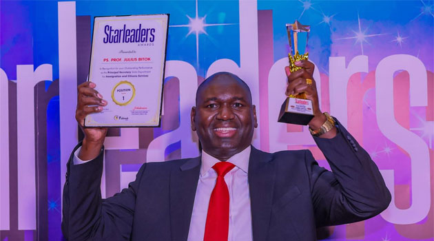 Bitok bags Politrack’s Starleader Award for best-performing PS