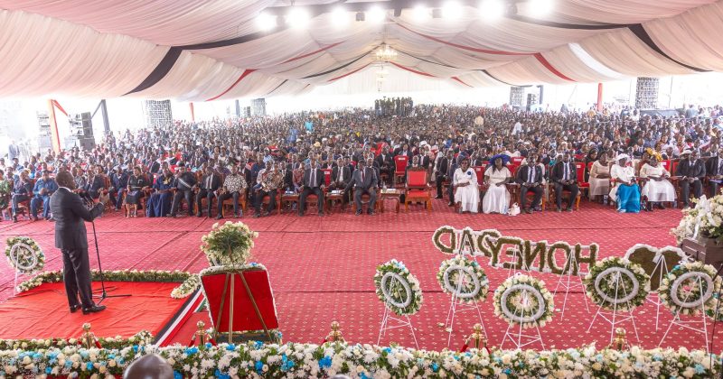Deal with Raila not about power sharing: President Ruto