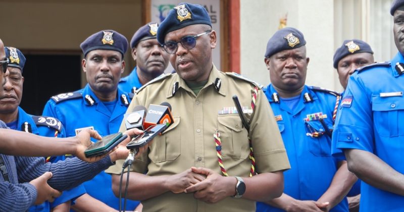 DIG Lagat conducts security assessment in North Rift following bandit attacks