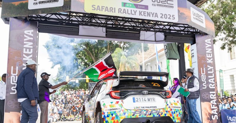 Ruto flags off 2025 Safari Rally, calls for private sector support