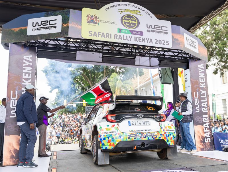 Ruto flags off 2025 Safari Rally, calls for private sector support
