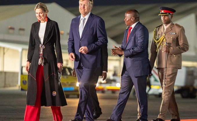 Dutch King Willem-Alexander and Queen Máxima Arrive in Kenya for State Visit