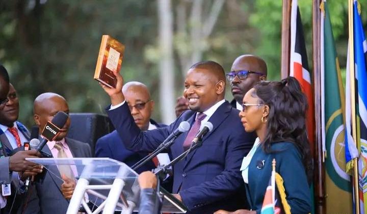 Isaac Mutuma sworn in as Meru Governor following Kawira’s impeachment
