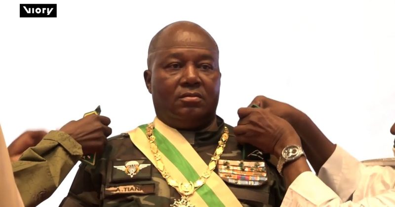 (WATCH) Niger’s military ruler sworn in as the country’s president for a transitional period of five years.
