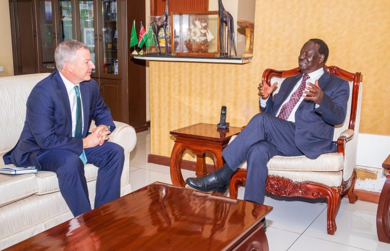 Raila urges Trump to rethink ‘crippling’ USAID in a meeting with Dillard