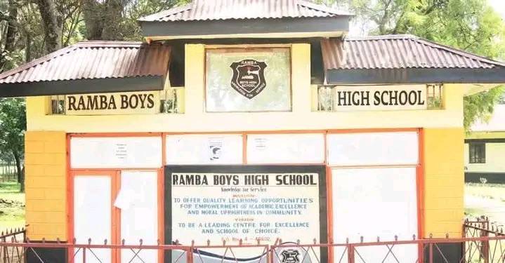 2 students at Ramba High School in Siaya have died in a pit latrine tragedy