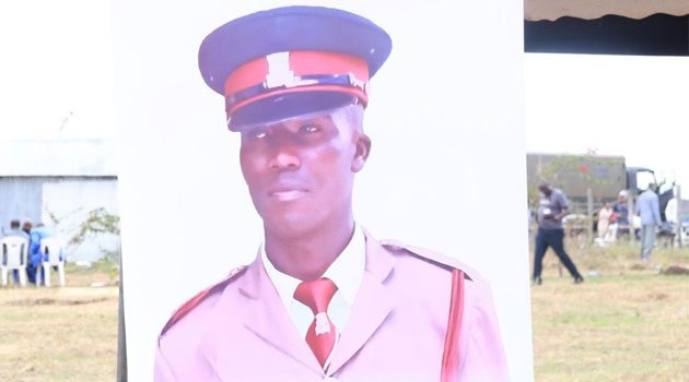 Kenyan police officer killed in Haiti laid to rest