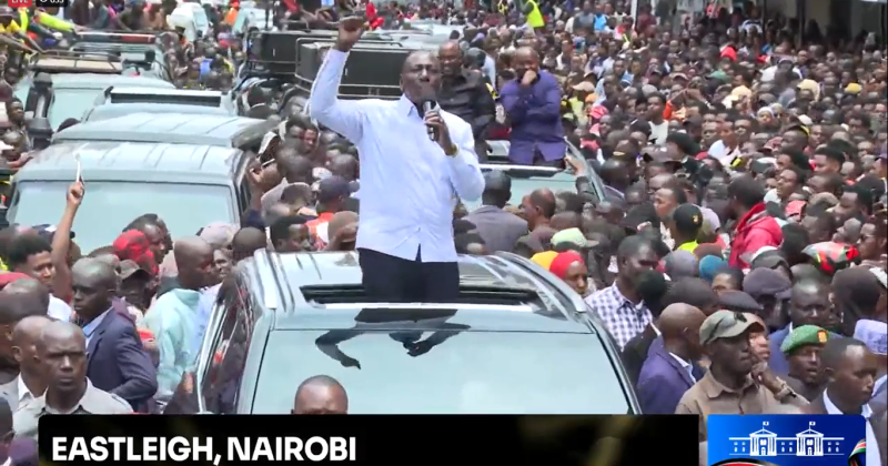 President Ruto commissions Kamukunji TVET at start of Nairobi tour