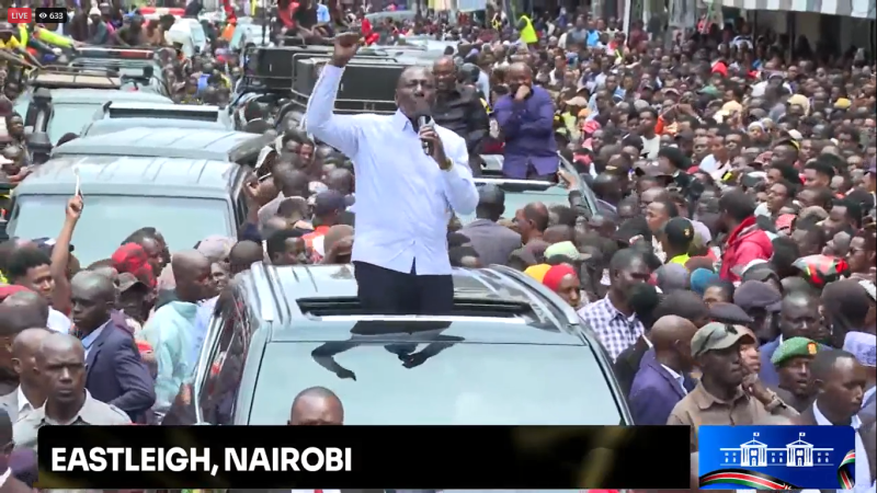 President Ruto commissions Kamukunji TVET at start of Nairobi tour