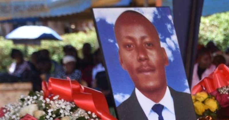 Family demands justice as patient killed at KNH, Gilbert Kinyua, is laid to rest