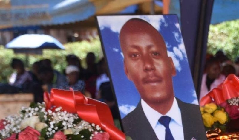 Family demands justice as patient killed at KNH, Gilbert Kinyua, is laid to rest