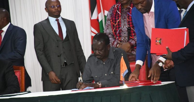 UDA-ODM pact ‘truly national and inclusive’ – Raila