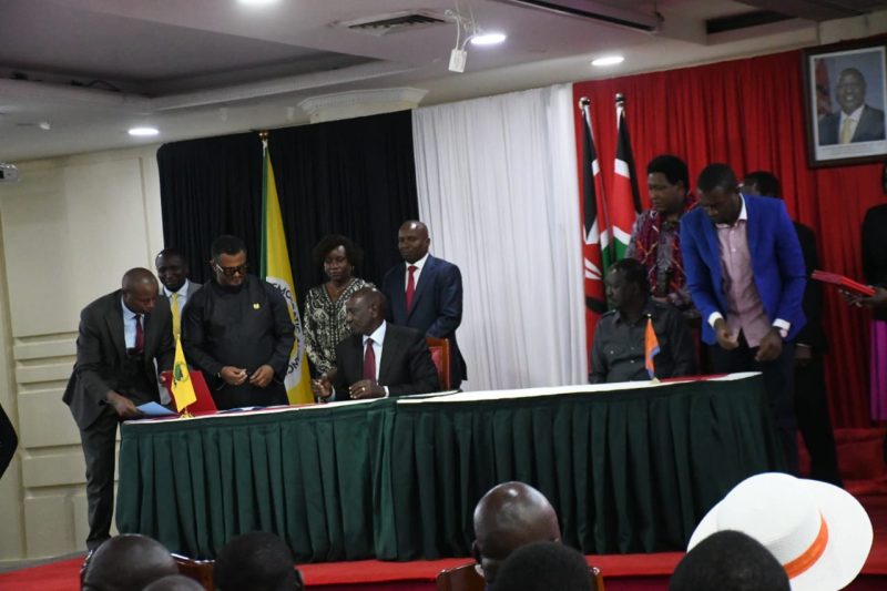 Section of Kenyans express mixed reactions over President Ruto-Raila deal