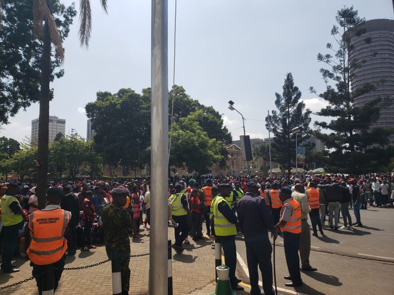 ODM supporters throng KICC ahead of UDA-ODM framework pact