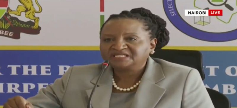 Ex-Judiciary Chief Registrar Amadi dismisses gold scam claims before IEBC panel