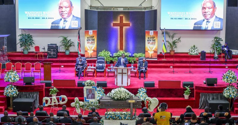 Tears, Tributes as Family, Friends Honour Chebukati Ahead of Burial