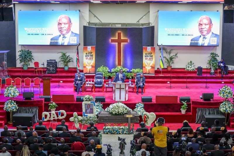 Tears, Tributes as Family, Friends Honour Chebukati Ahead of Burial