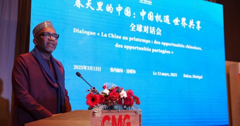 “China in Springtime – Sharing Opportunities with the World” Dialogue Held in Senegal