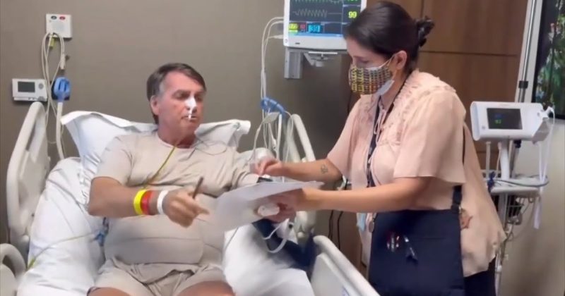 (WATCH) Former Brazilian President Bolsonaro receives court summons in ICU for a 2023 alleged coup attempt
