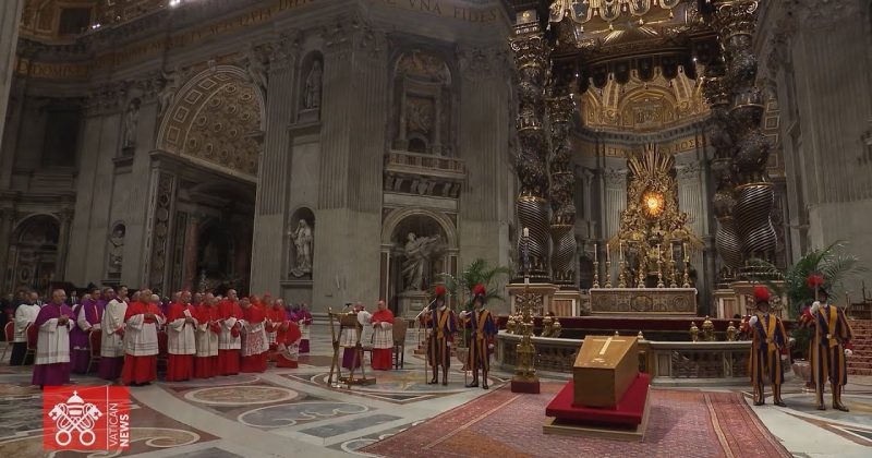 (WATCH) Lying in state ends – Cardinals seal coffin ahead of Pope Francis’ funeral