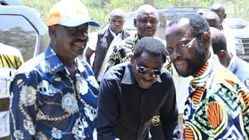 (WATCH) ODM leader Raila Odinga defends Orengo and Nyong’o over their remarks on the broad-based government