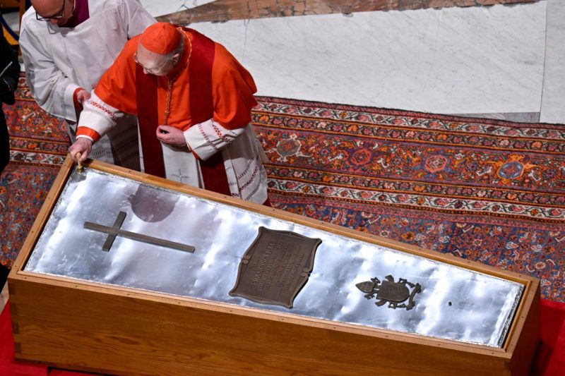 Pope Francis laid to rest in Rome at funeral attended by thousands, including powerful world leaders