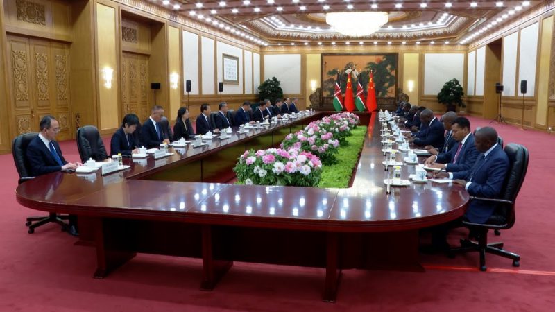 (WATCH) President Ruto holds bilateral talks with President Xi Jinping in China