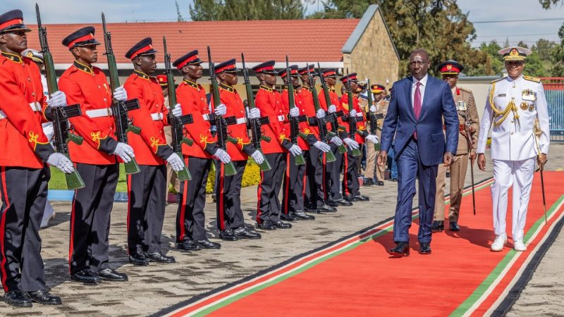 (WATCH) Ruto warns politicians, media against dragging KDF into politics