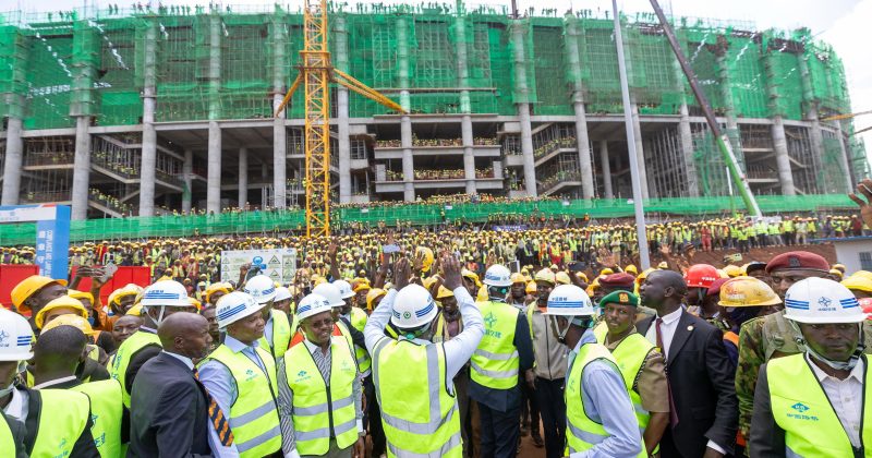 President Ruto satisfied with progress in construction of Talanta Sports City