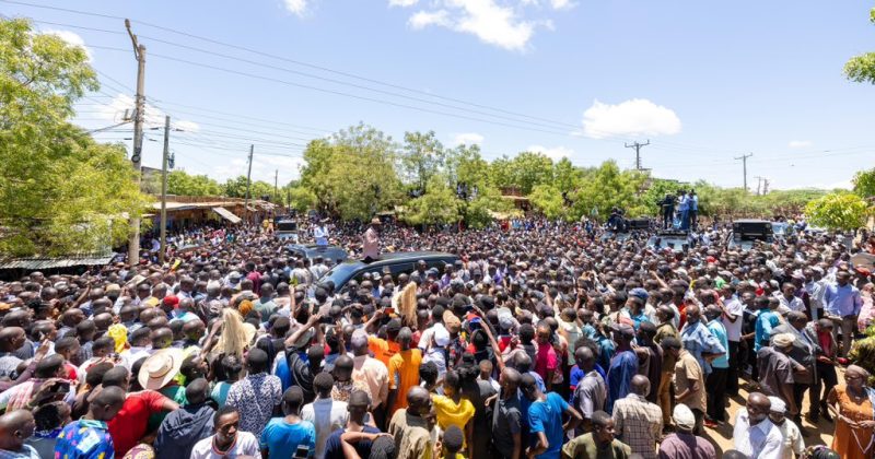 Ruto Rejects Political Motive Claims in Mt Kenya Tour, Reaffirms Development Agenda