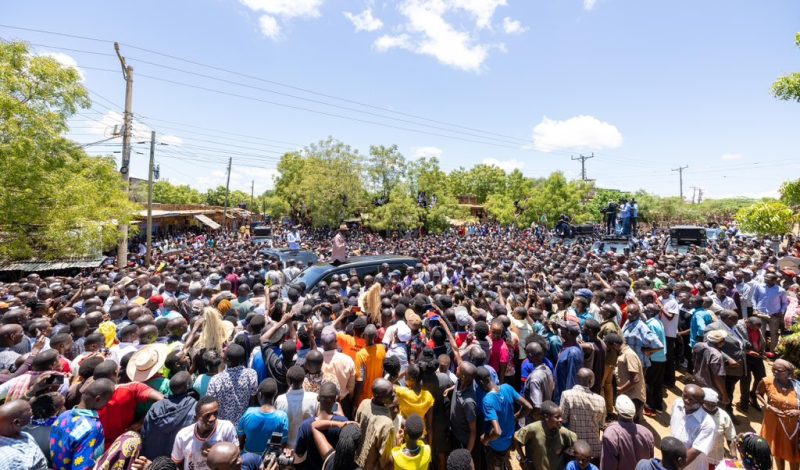 Ruto Rejects Political Motive Claims in Mt Kenya Tour, Reaffirms Development Agenda