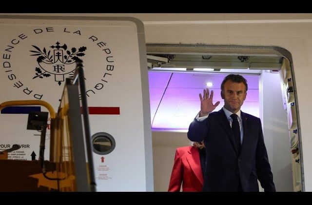 (WATCH) French officials downplay incident where Macron is ‘pushed in the face’ by his wife