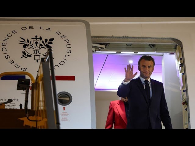 (WATCH) French officials downplay incident where Macron is ‘pushed in the face’ by his wife