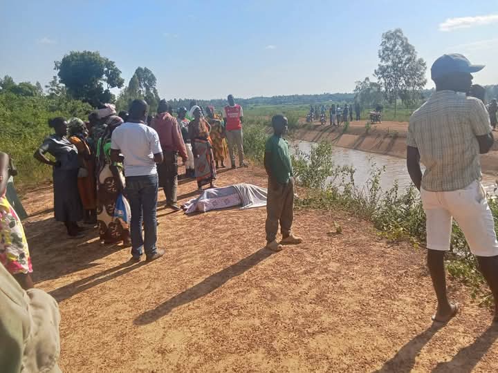 Woman, child dies after vehicle slips into water canal in Siaya