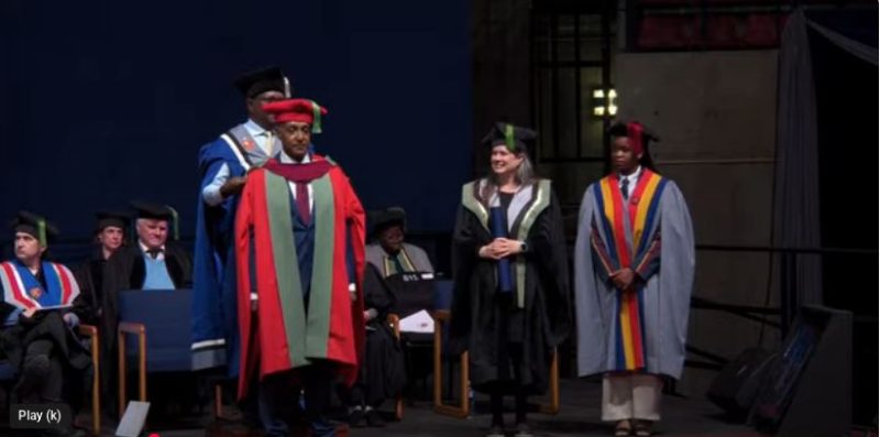 Amb Kamau roots for science-backed decisions as he accepts honorary doctorate in Pretoria