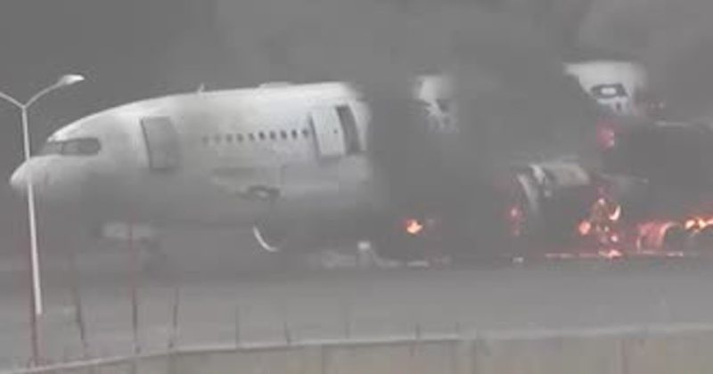 (WATCH) Planes engulfed by flames as Israel launches massive strikes on Yemen’s Sanaa International Airport