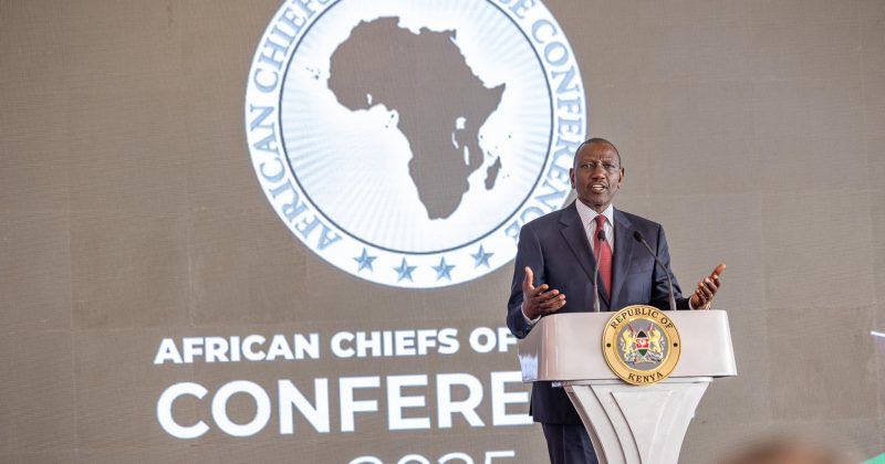 President Ruto urges militaries in Africa to forge closer cooperation