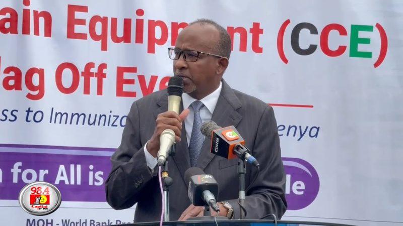 (WATCH) Transfer of UHC payroll to counties is not negotiable, Duale tells protesting UHC staff
