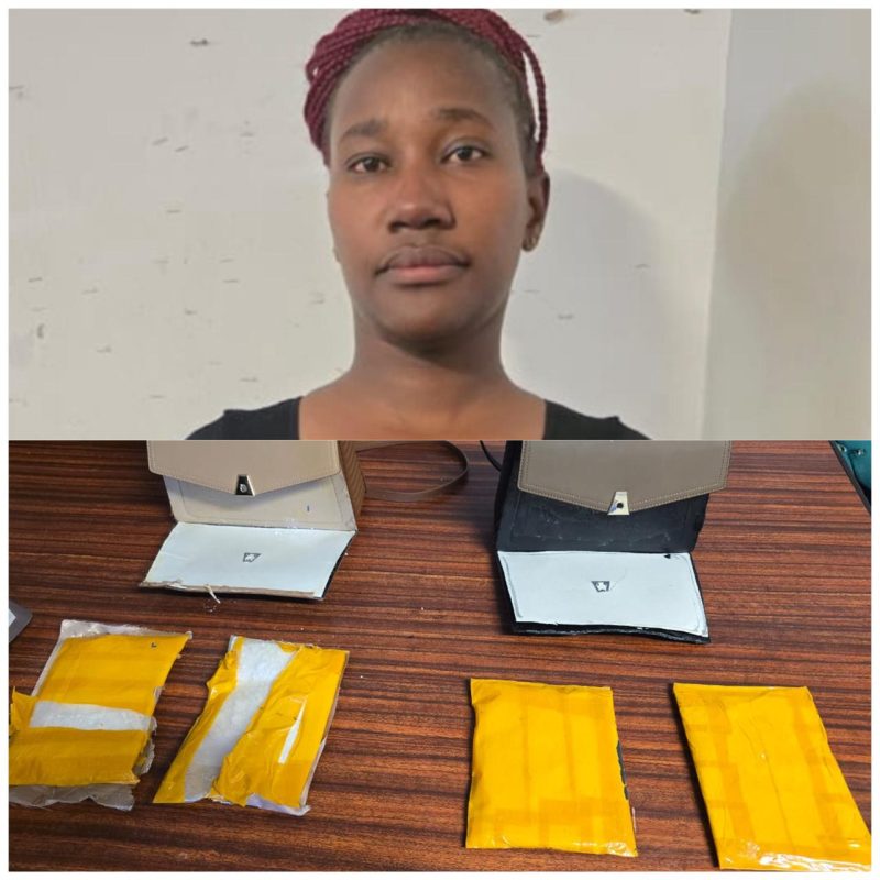 JKIA Detectives Arrest Woman With 1.3kg of Cocaine En Route to India