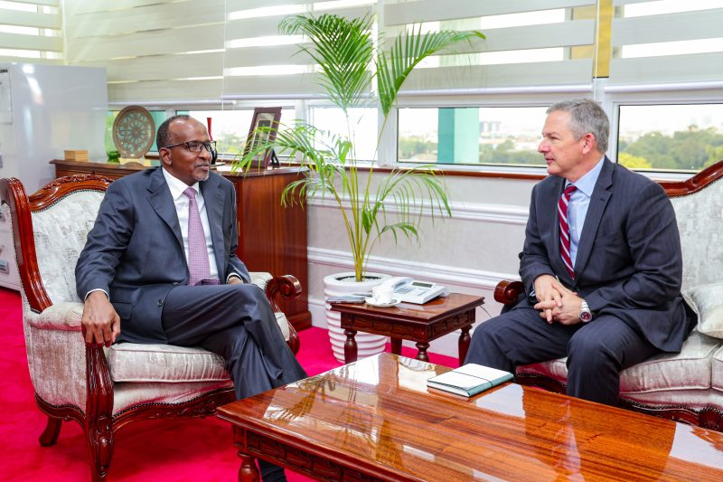 Health CS Duale, U.S. Diplomat Hold Talks to Deepen Health Cooperation