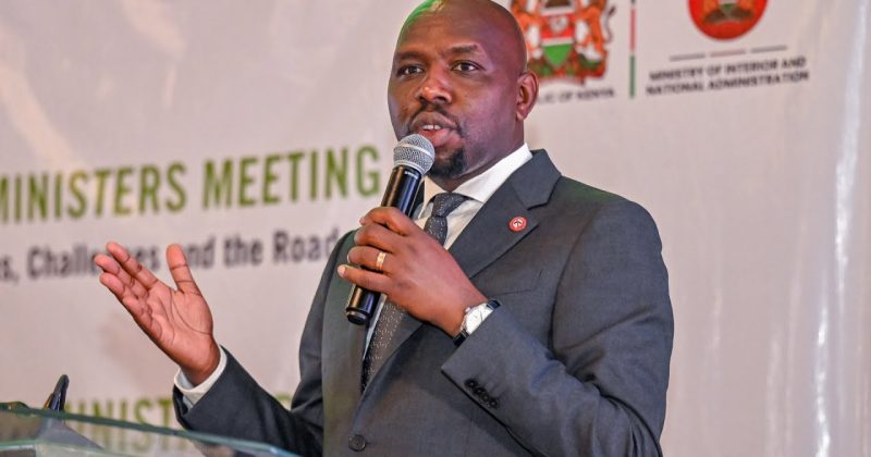 (WATCH) CS Murkomen warns against provoking police during protests, vows tough action on armed demonstrators
