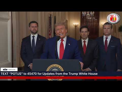 (WATCH) ‘Completely and totally obliterated!’ – Trump confirms US strikes on ‘key’ Iranian nuclear sites