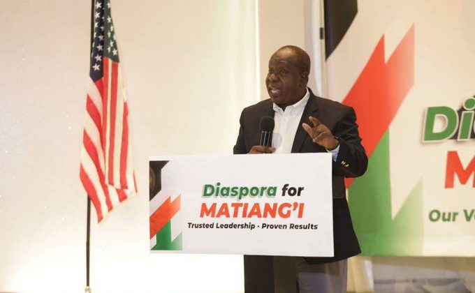 Matiang’i returns back in Kenya to focus on 2027 Presidential Bid