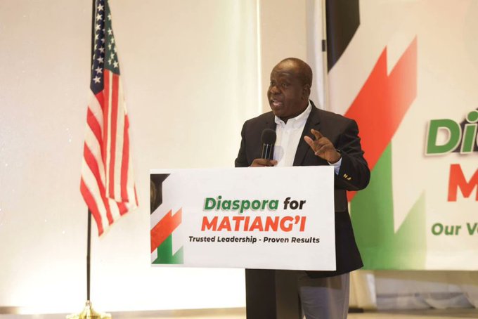Matiang’i returns back in Kenya to focus on 2027 Presidential Bid