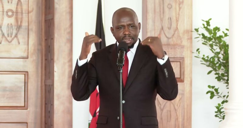 (WATCH) What unfolded yesterday was not a protest, it was terrorism disguised as dissent – CS Murkomen