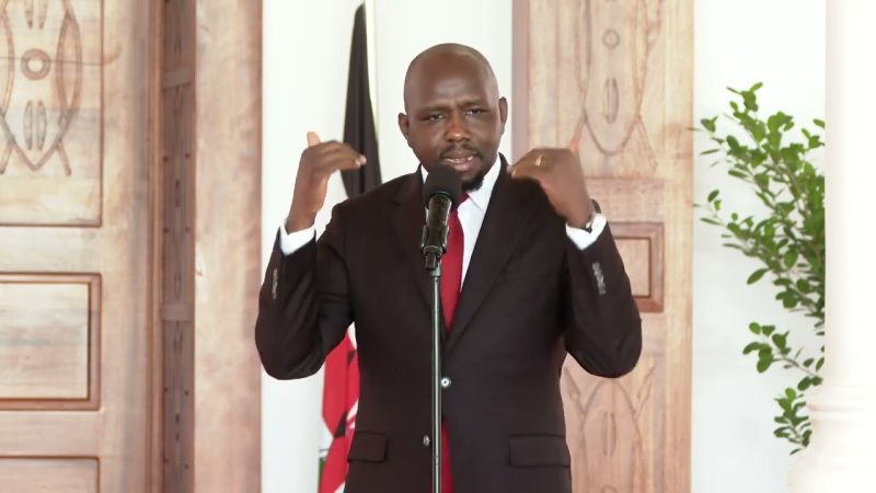 (WATCH) What unfolded yesterday was not a protest, it was terrorism disguised as dissent – CS Murkomen