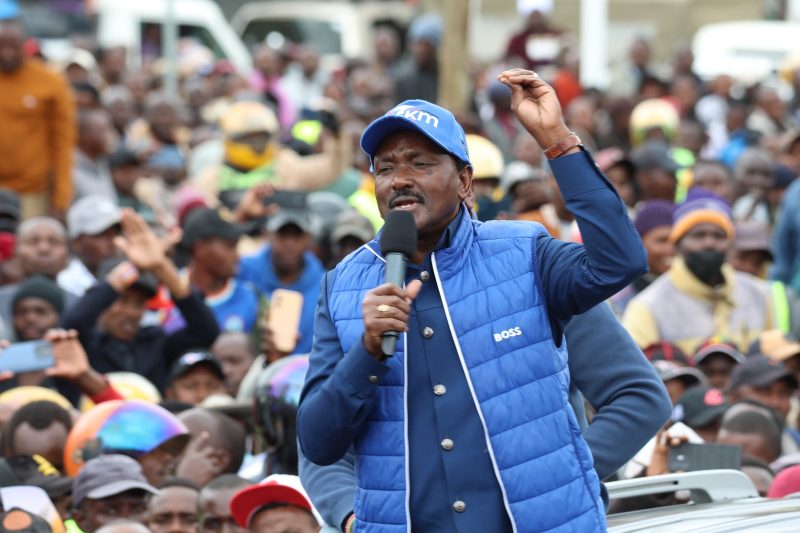 Kalonzo Slams Moses Kuria’s ‘irresponsible’ 2027 Election Remarks