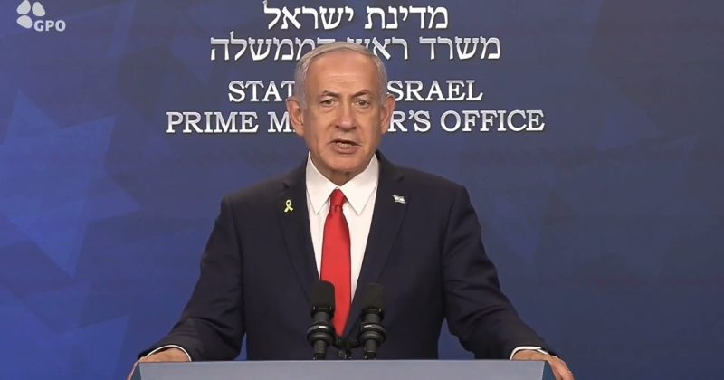 (WATCH) Netanyahu hails Trump’s ‘bold decision’ after US strikes Iranian nuclear facilities