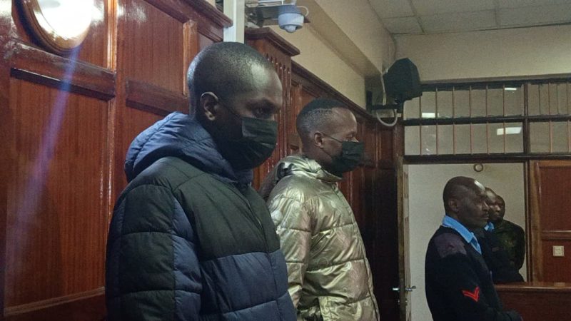 Court allows 15-day detention of 2 police officers accused of shooting hawker